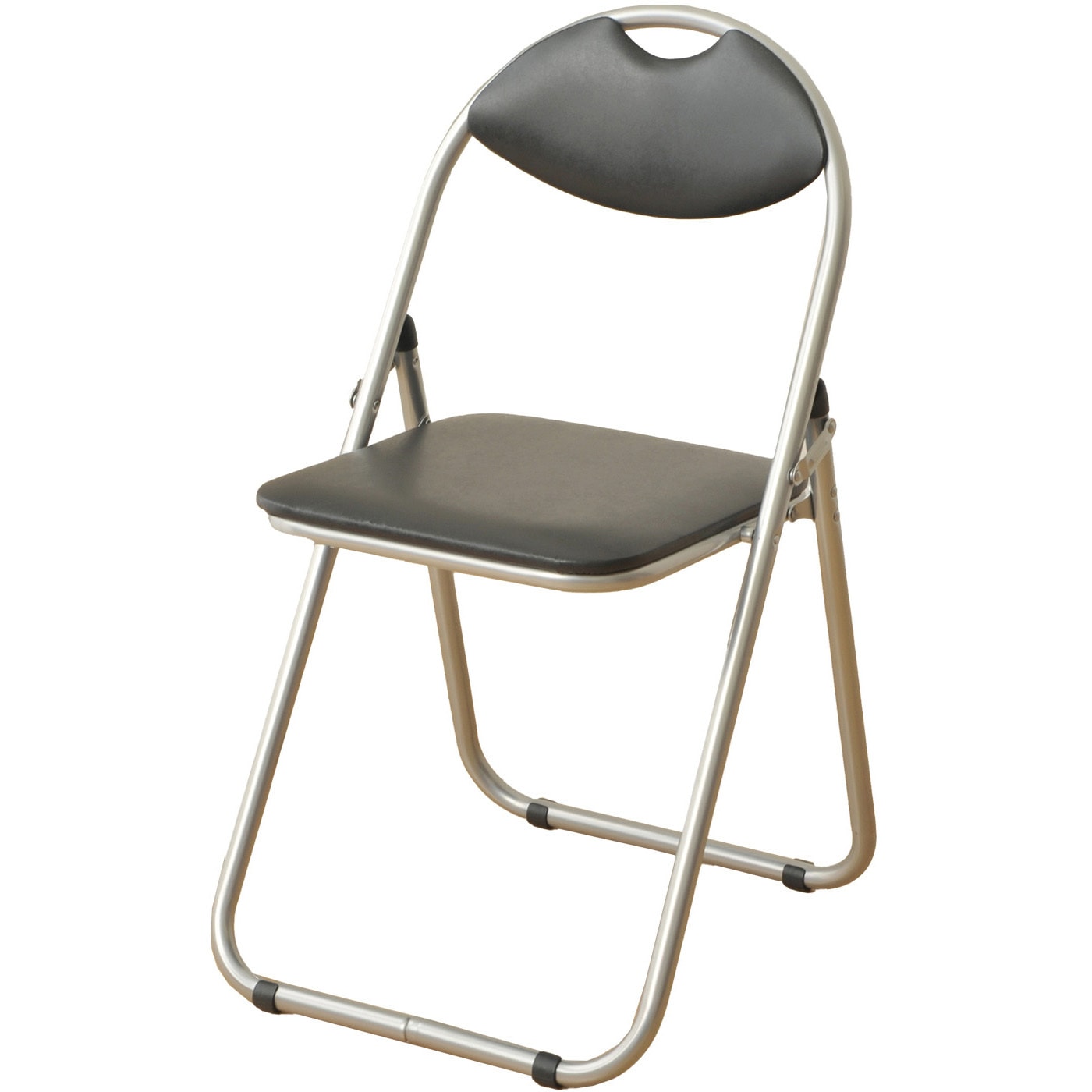 YZX-08(SB) パイプ会議イス YAMAZEN(山善) シルバー色 1台 - 【通販