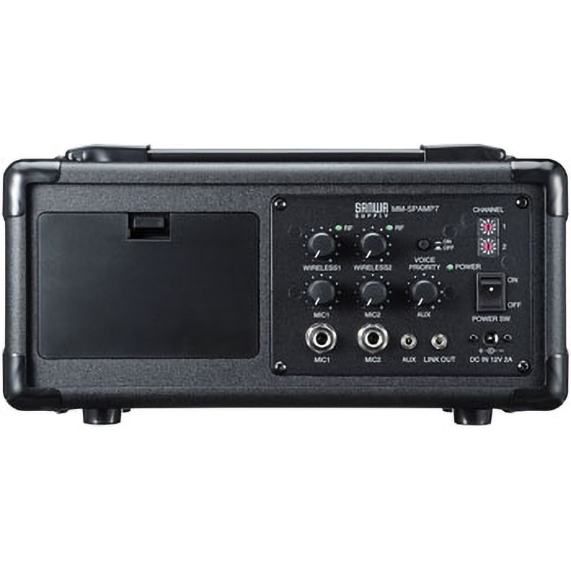 MM-SPAMP7 ワイヤレスマイク付き拡声器スピーカー サンワサプライ 最大