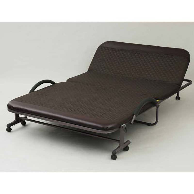 YMC-SD(BR)RG 折りたたみベッド YAMAZEN(山善) 14段階リクライニング