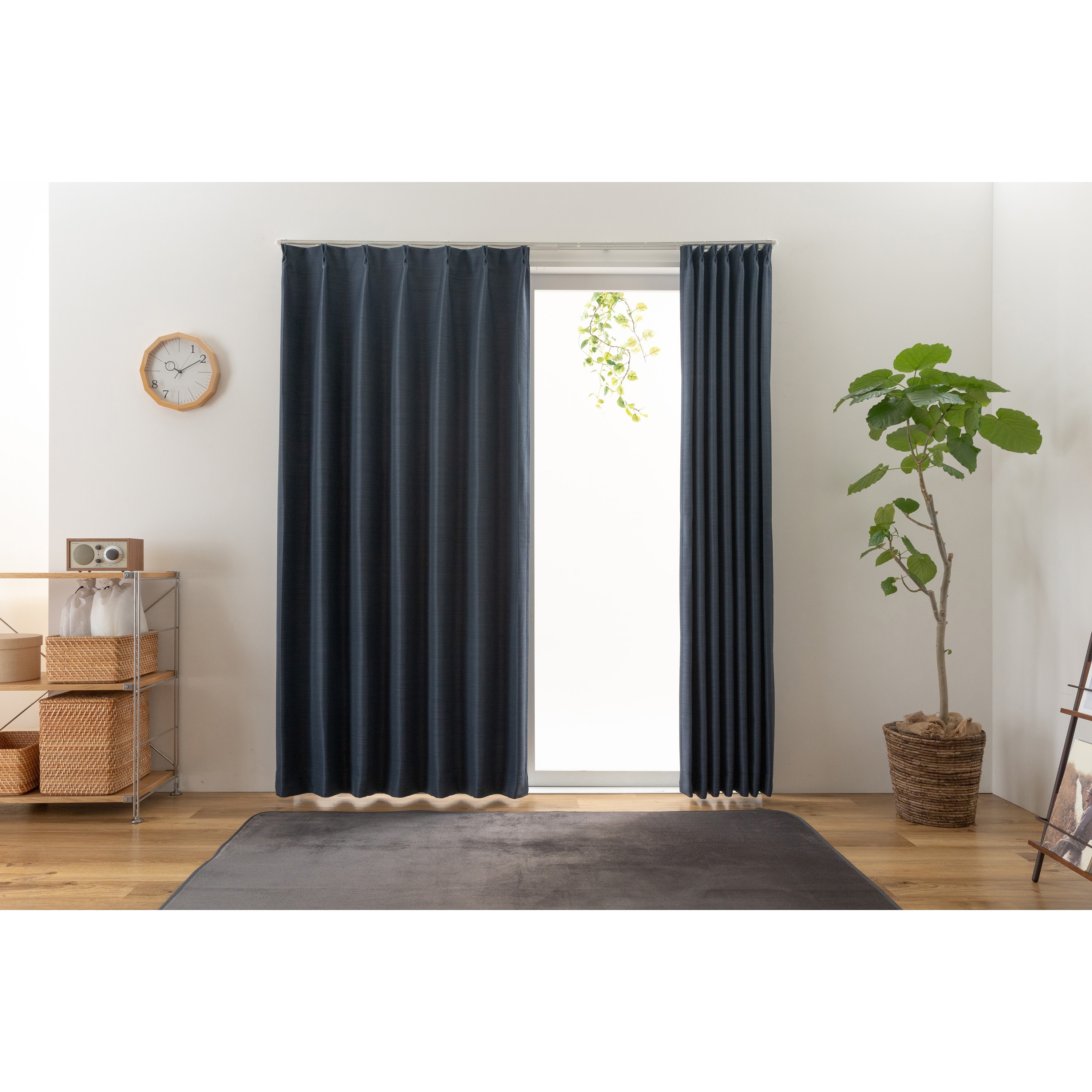 幅200cm×長さ178cm 1枚 (30サイズ展開有)2～3級遮光・形状記憶ドレープ