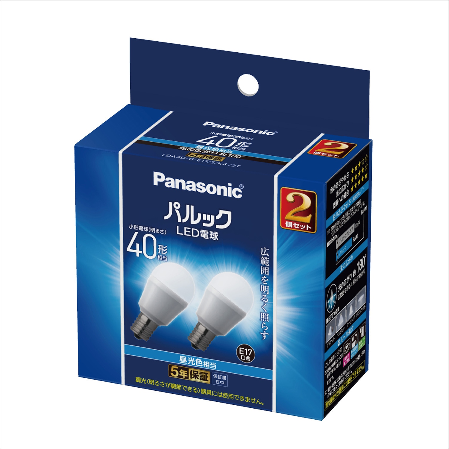 LDA4DGE17SK42T LED電球 Panasonic(パナソニック) 昼光色相当 口金E17