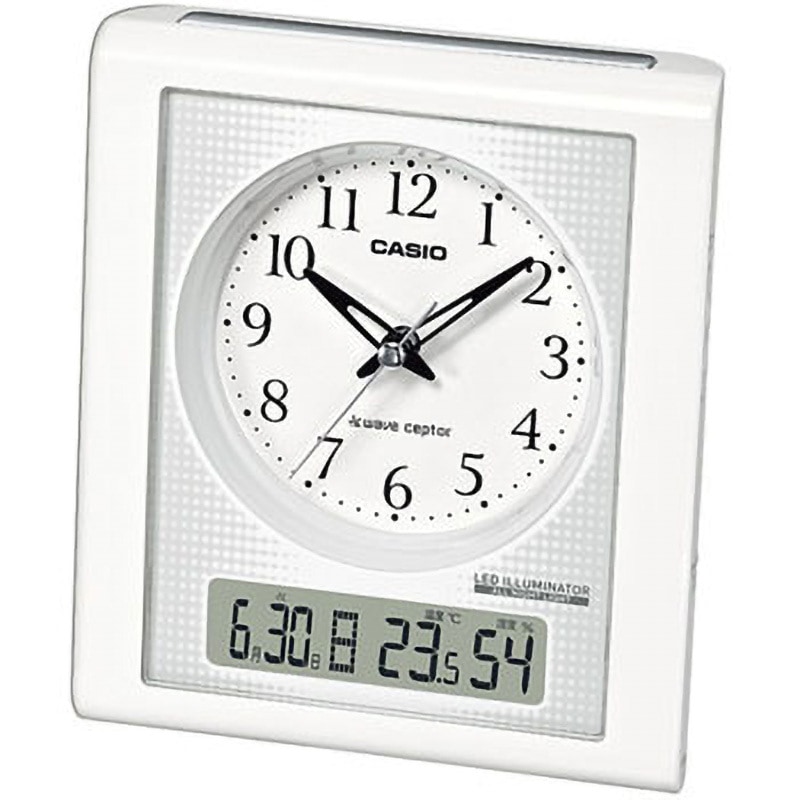 TQT-351NJ-7BJF 電波置き時計(アナログ+デジタル) カシオ計算機