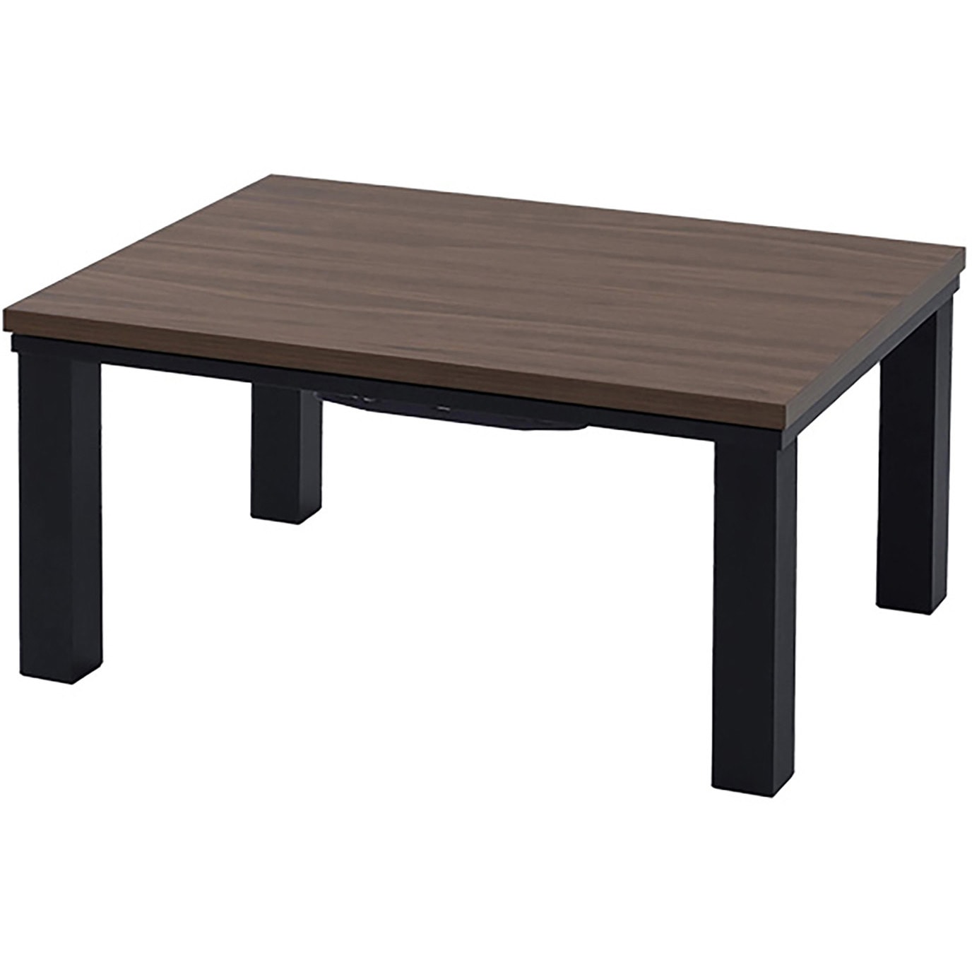 HLT-8060(OBRBK) こたつ本体 こたつテーブル80×60/105×70cm YAMAZEN