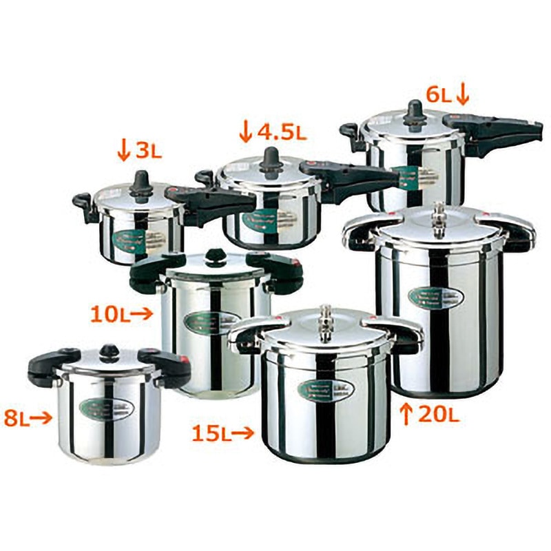 20L プロビッグ 両手圧力鍋 ワンダーシェフ 直径310mm 20L - 【通販