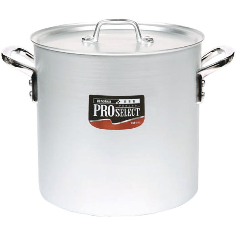 51cm プロセレクト 目盛付アルミ寸胴鍋 hokua(北陸アルミニウム) 容量