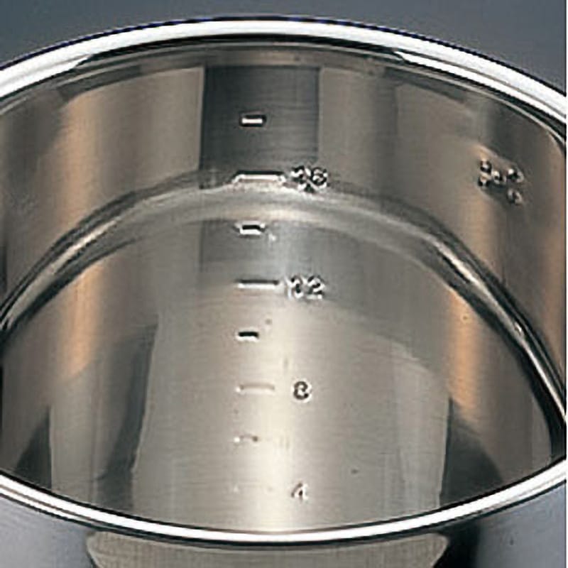 60cm SA 18-8(SUS304) 寸胴鍋(目盛付) TKG 容量165L サイズ60cm