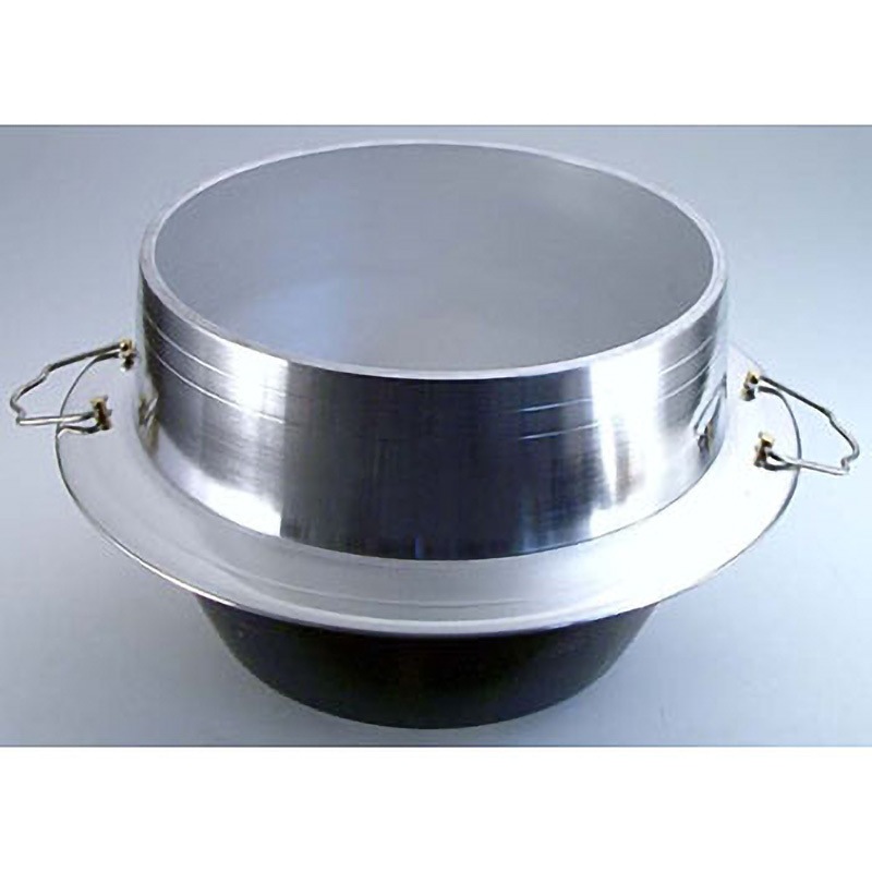 アルミイモノ 羽釜 (カン付) ナカオアルミ 呼び寸法30cm 容量15L 外径