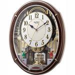 4MN545RH23 電波からくり時計 1個 リズム(旧：リズム時計工業) 【通販