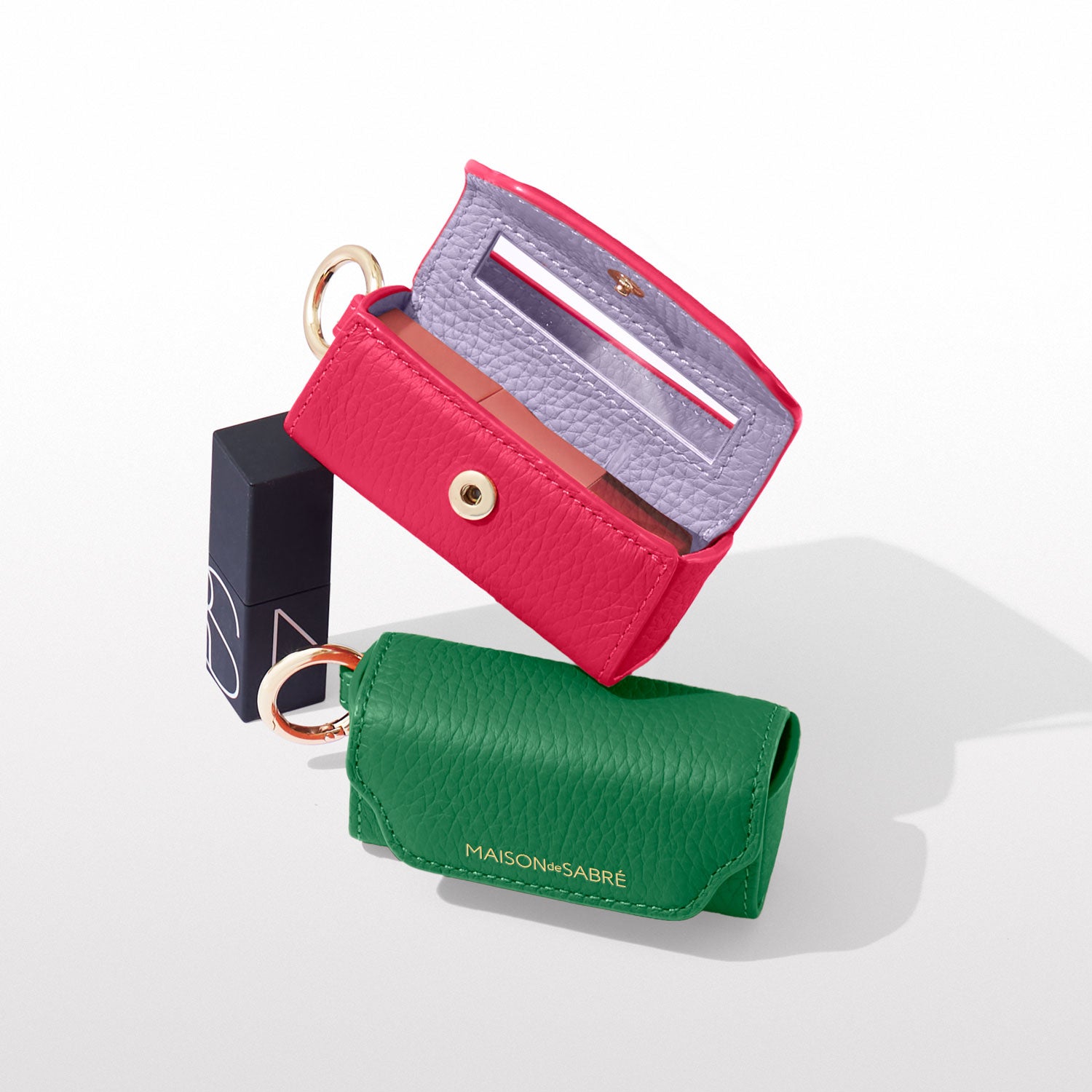 The Lipstick Charm - Emerald Lily – MAISON de SABRÉ