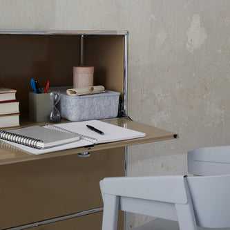 キャビネット ドロップダウンドアx2, エクステンションドアx1