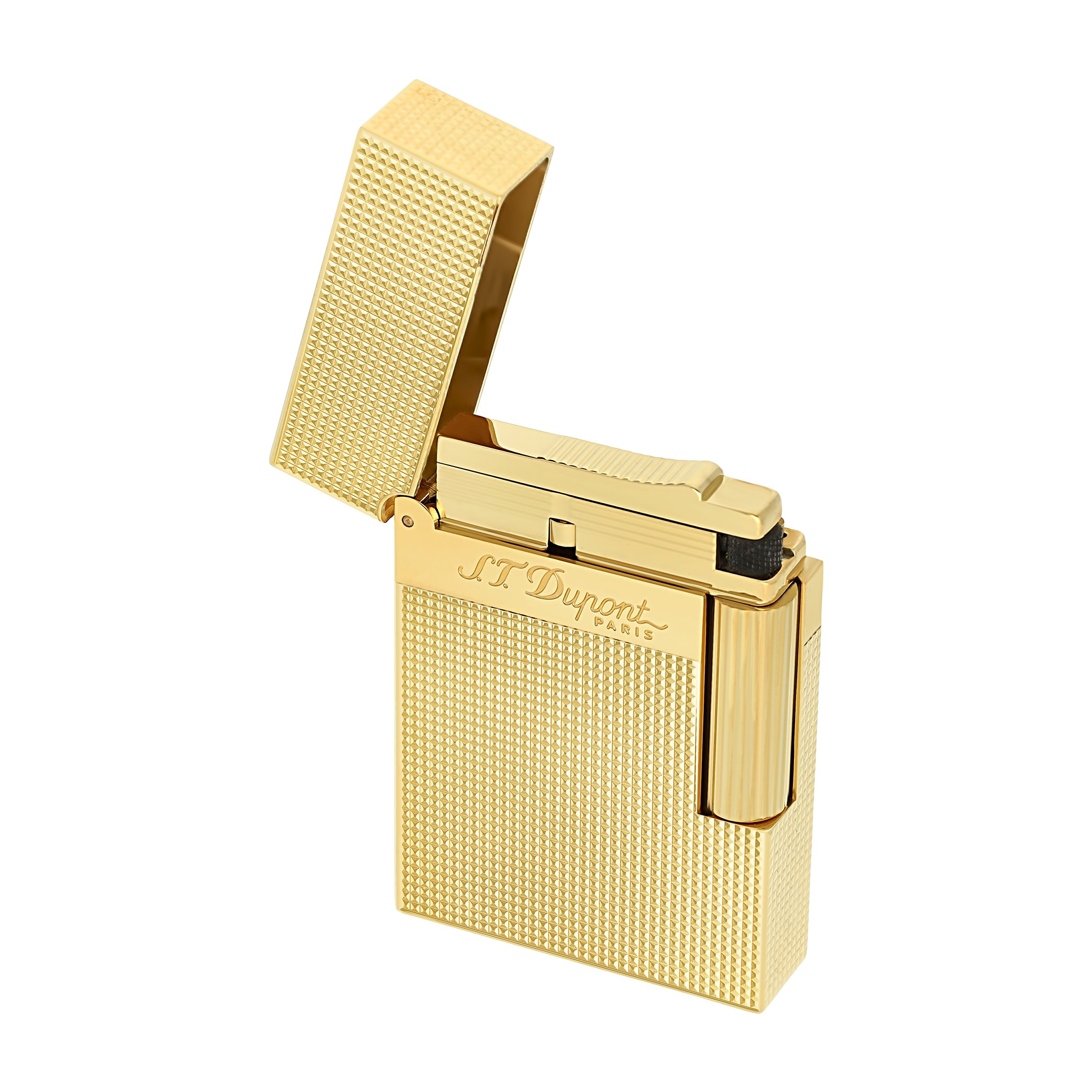 ライン2 スモール マイクロダイヤモンドヘッド イエローゴールド