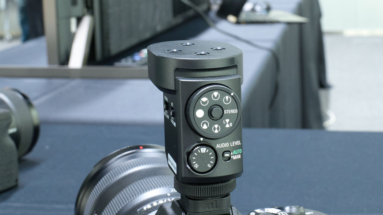 ソニー、「ECM-M1」発売。様々な撮影シーンで活躍できるショット