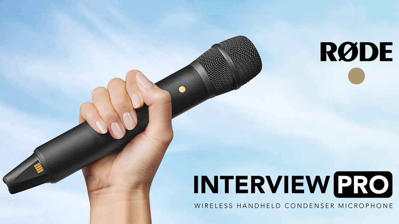 RØDE、32bit float録音に対応ハンドヘルド型ワイヤレスマイク