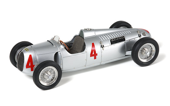 Auto Union Type C #4 1936 - ダイキャストモデル - CMC M-073