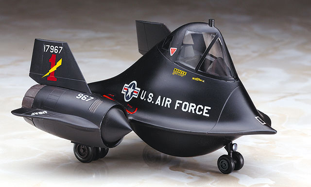 Egg Plane SR-71 Blacbird Hasegawa TH18
