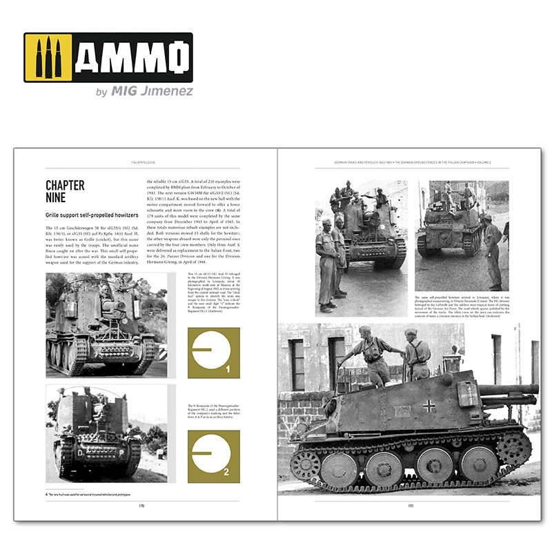 ITALIENFELDZUG. German Tanks and Vehicles 1943-1945 Vol. 2 AMMO of