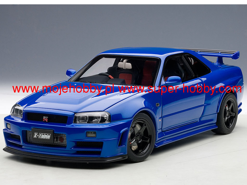 Nismo R34 GT-R Z-Tune 2005 - ダイキャストモデル - AutoArt 77354