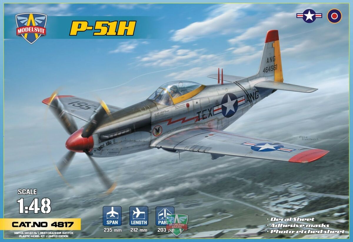 P-51H Mustang Modelsvit 4817