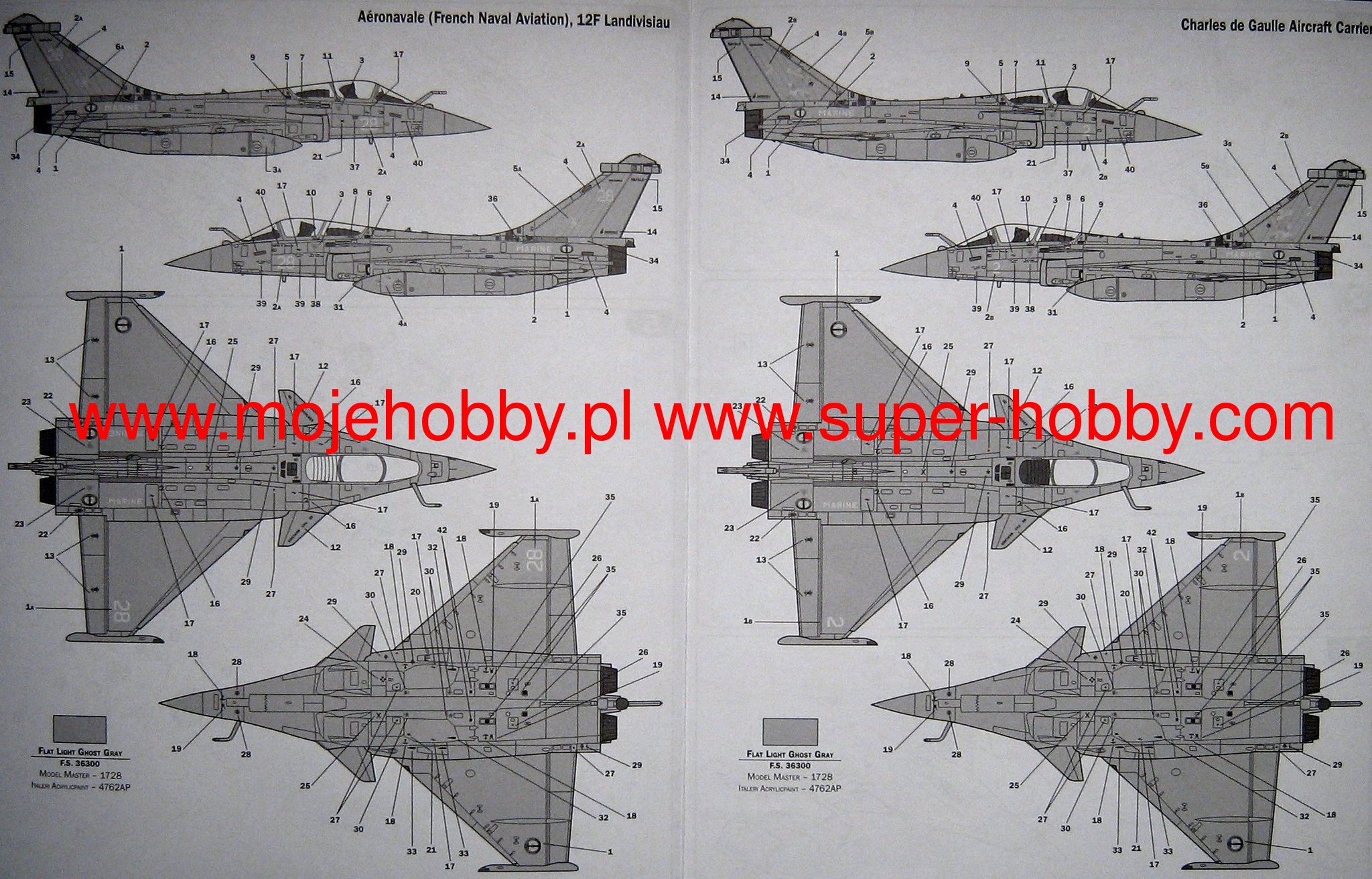Rafale M Italeri 1319