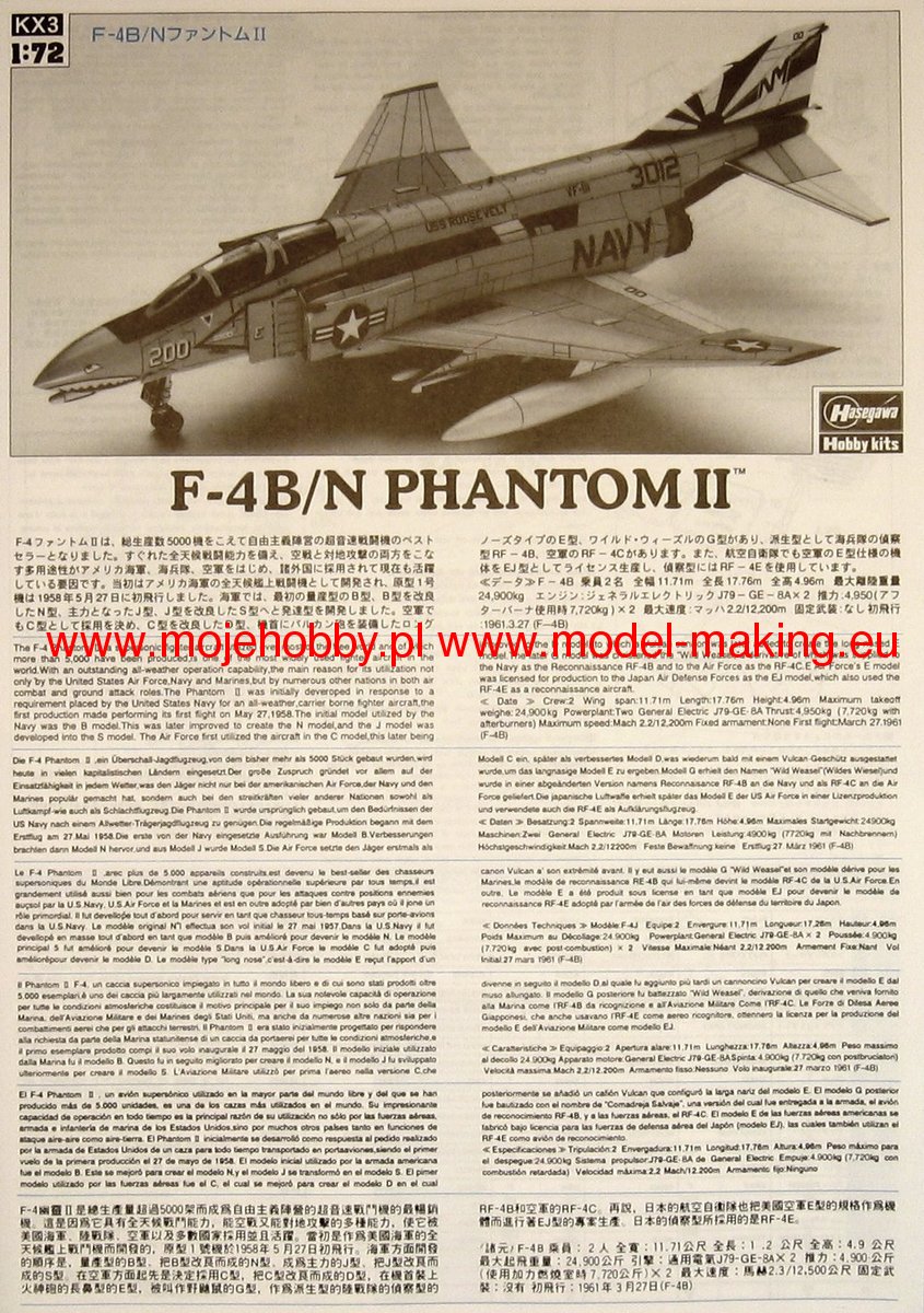 McDonnell-Douglas F-4B/N Phantom II 