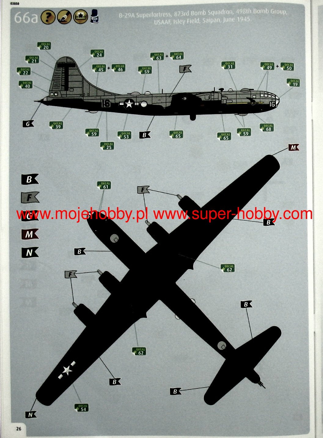 B-29 Super Fortress Platinum Edition Revell 03850