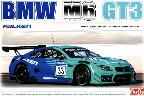 BMW M6 GT3 Falken Motorsports Nunu Model Kit -24002