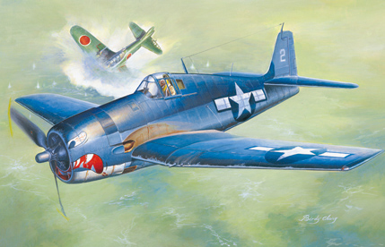Grumman F6F-3 Hellcat early version Hobby Boss 80338