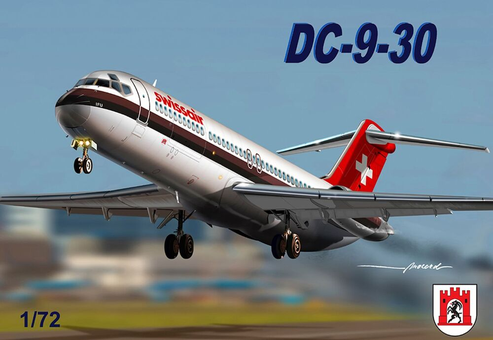 McDonnell Douglas DC-9-30 Swissair Mach2 -GP112SW