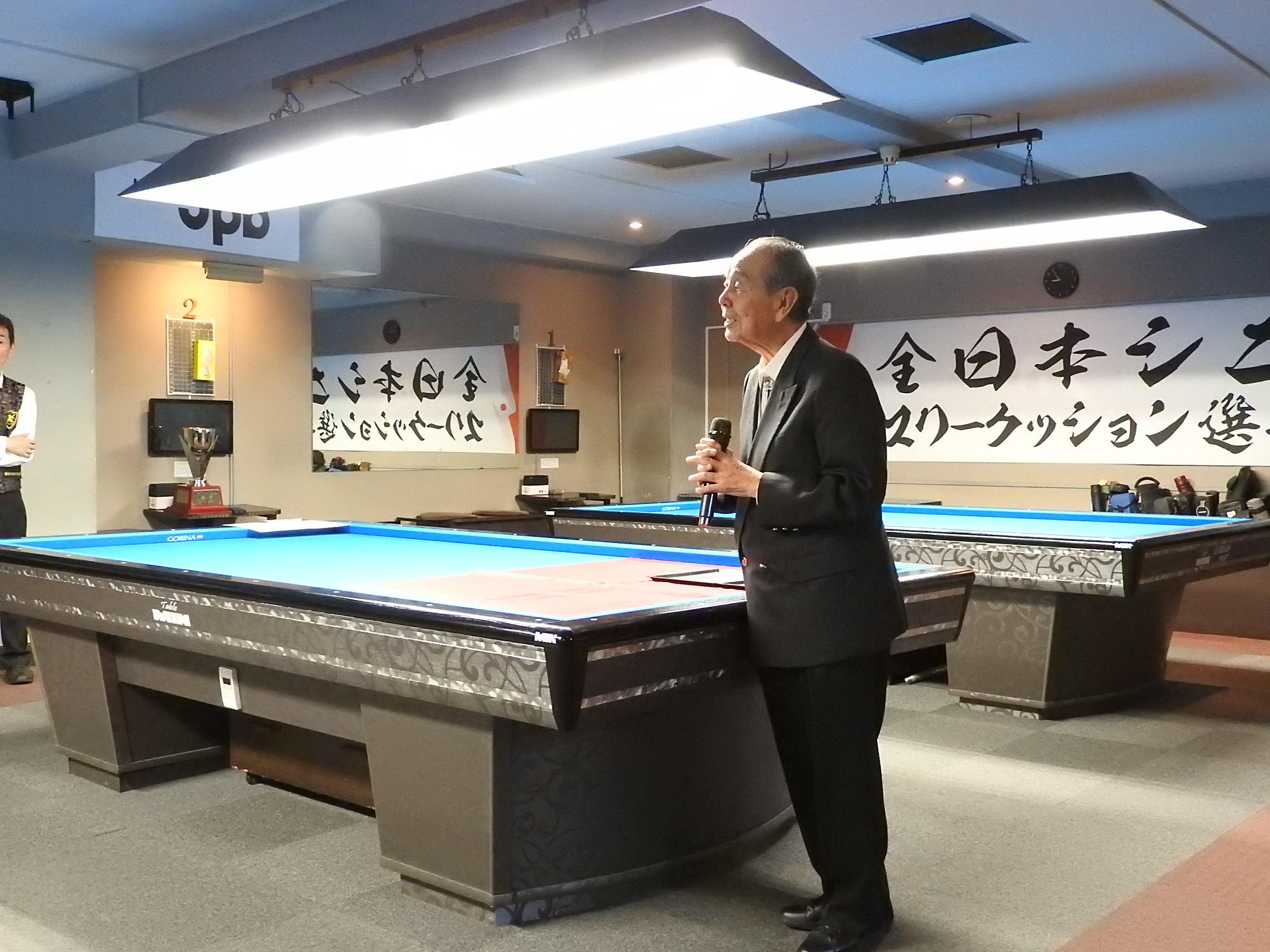 全日本シニア3C選手権 ［肥田 明プロ優勝］ | 日本プロビリヤード連盟