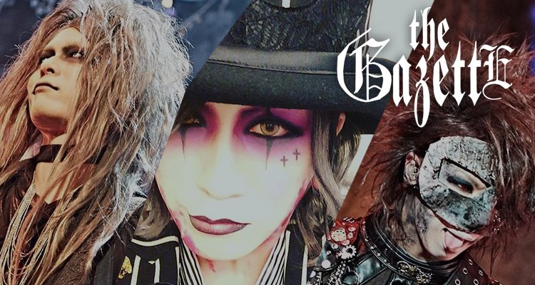 the GazettE's spooky and psychotic outfits from their Halloween