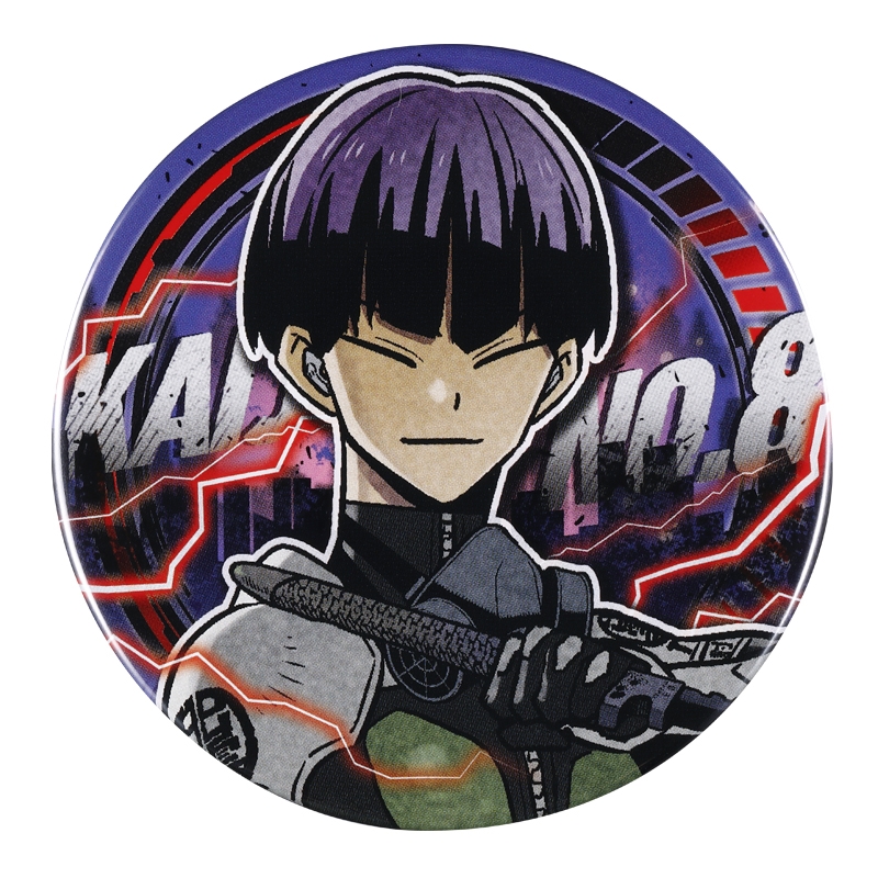 怪獣8号』コレクション缶バッジ 怪獣8号展描きおろしver． （全8