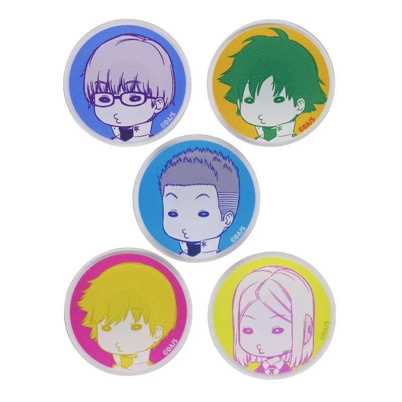 ワールドトリガー』アクリルピンズセット A級8位 片桐隊 BD1