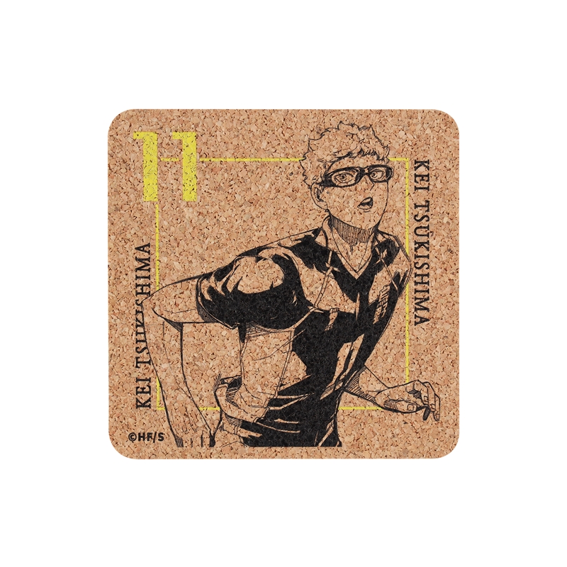 ハイキュー！！』コルクコースター 月島蛍 【仙台観光特使就任記念