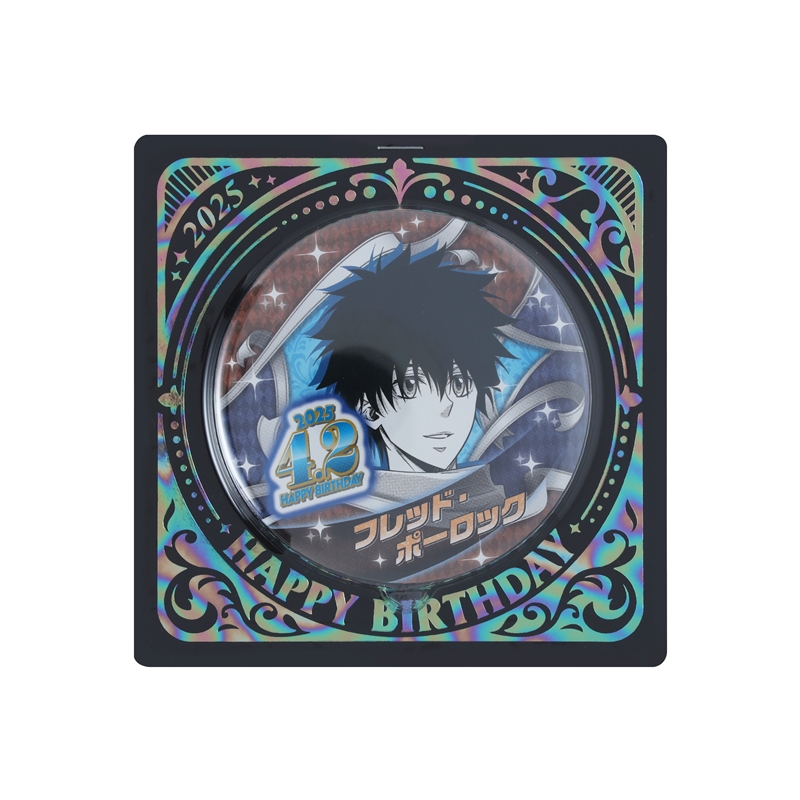 憂国のモリアーティ』バースデイ缶バッジ フレッド・ポーロック BE2