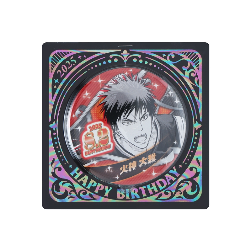 黒子のバスケ』バースデイ缶バッジ 火神大我 BE3: アクセサリー類