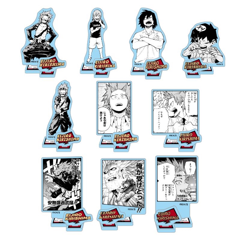 2025年10月31日受注開始『僕のヒーローアカデミア』アクリルフィギュア