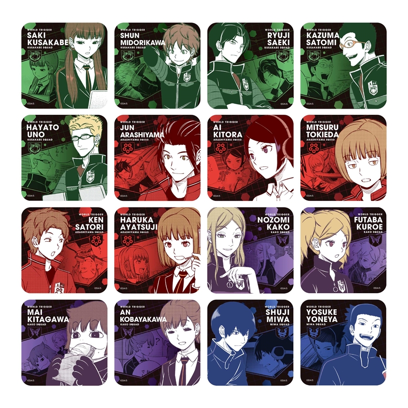 ワールドトリガー』アートコースター 第2弾 全種セット （全45種