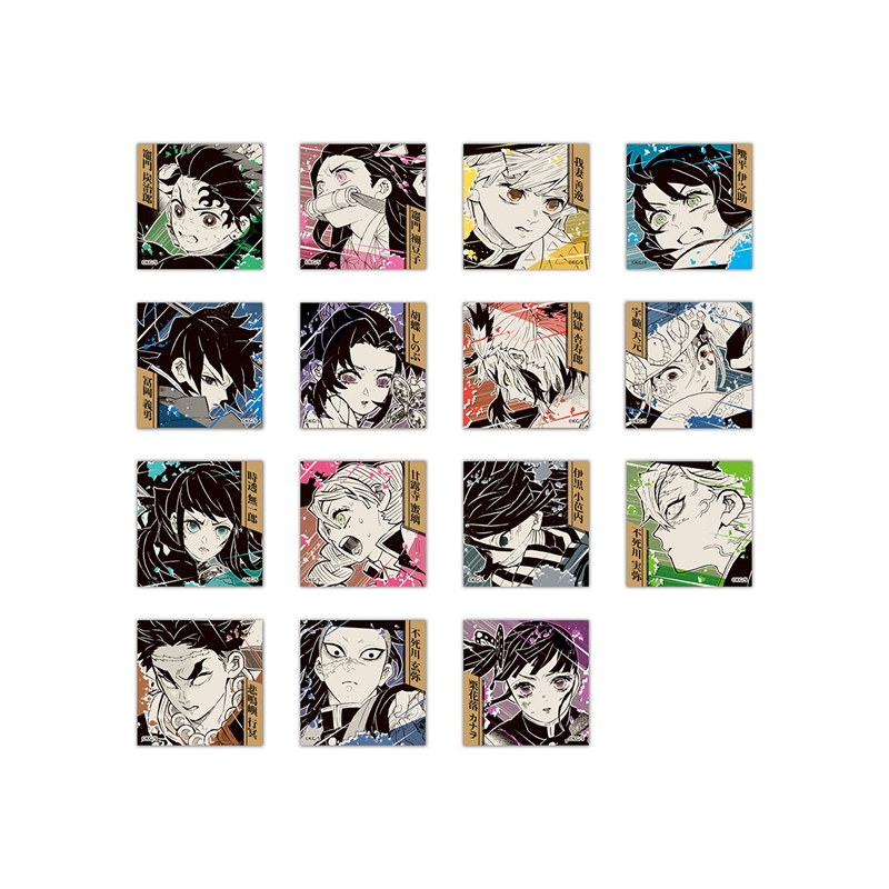 鬼滅の刃』スクエアステッカーコレクション 第1弾 （全40種