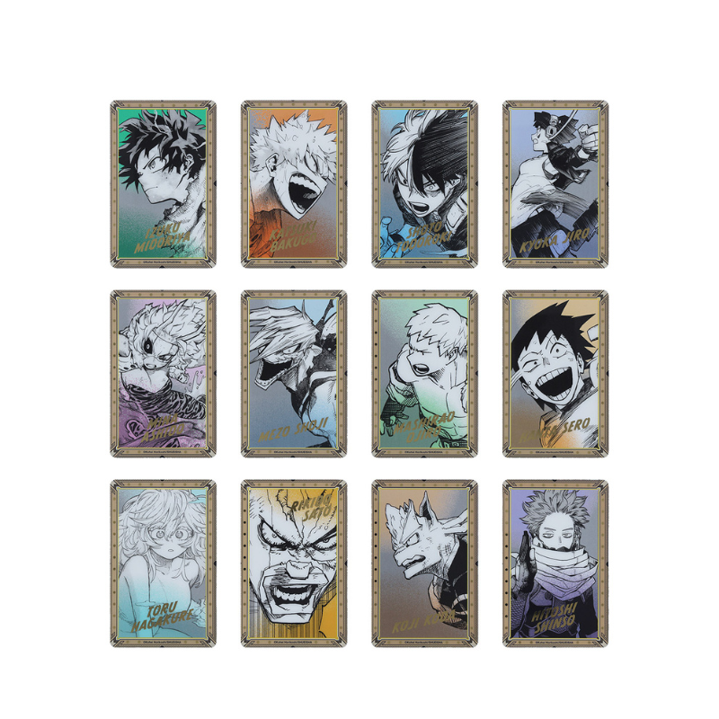 僕のヒーローアカデミア』箔押しクリアカードコレクション 全種セット