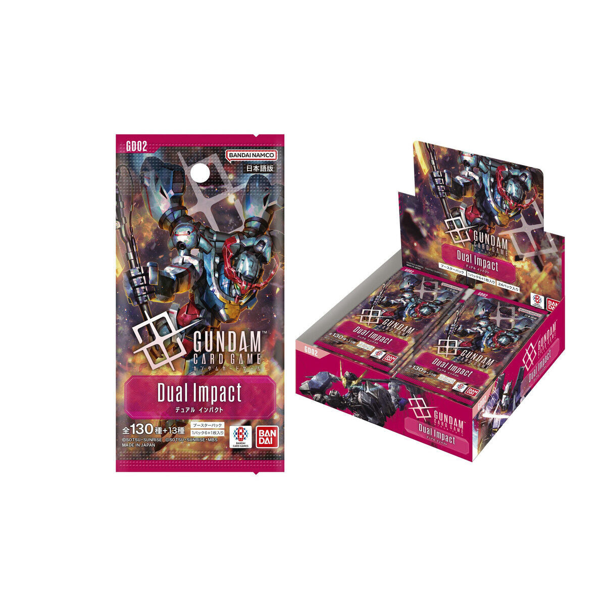 Mobile Suit Gundam Gundam Card Game - Booster Pack Dual Impact