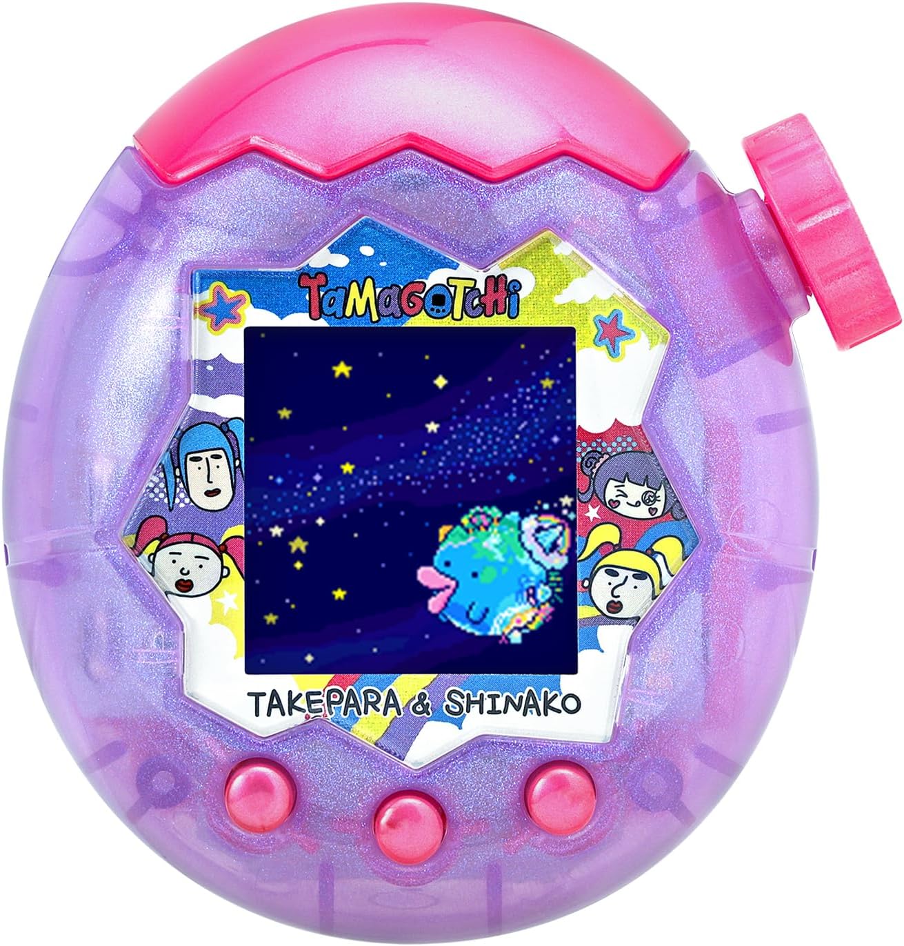 Tamagotchi Paradise - Purple Sky Takeshita Paradise & Shinako