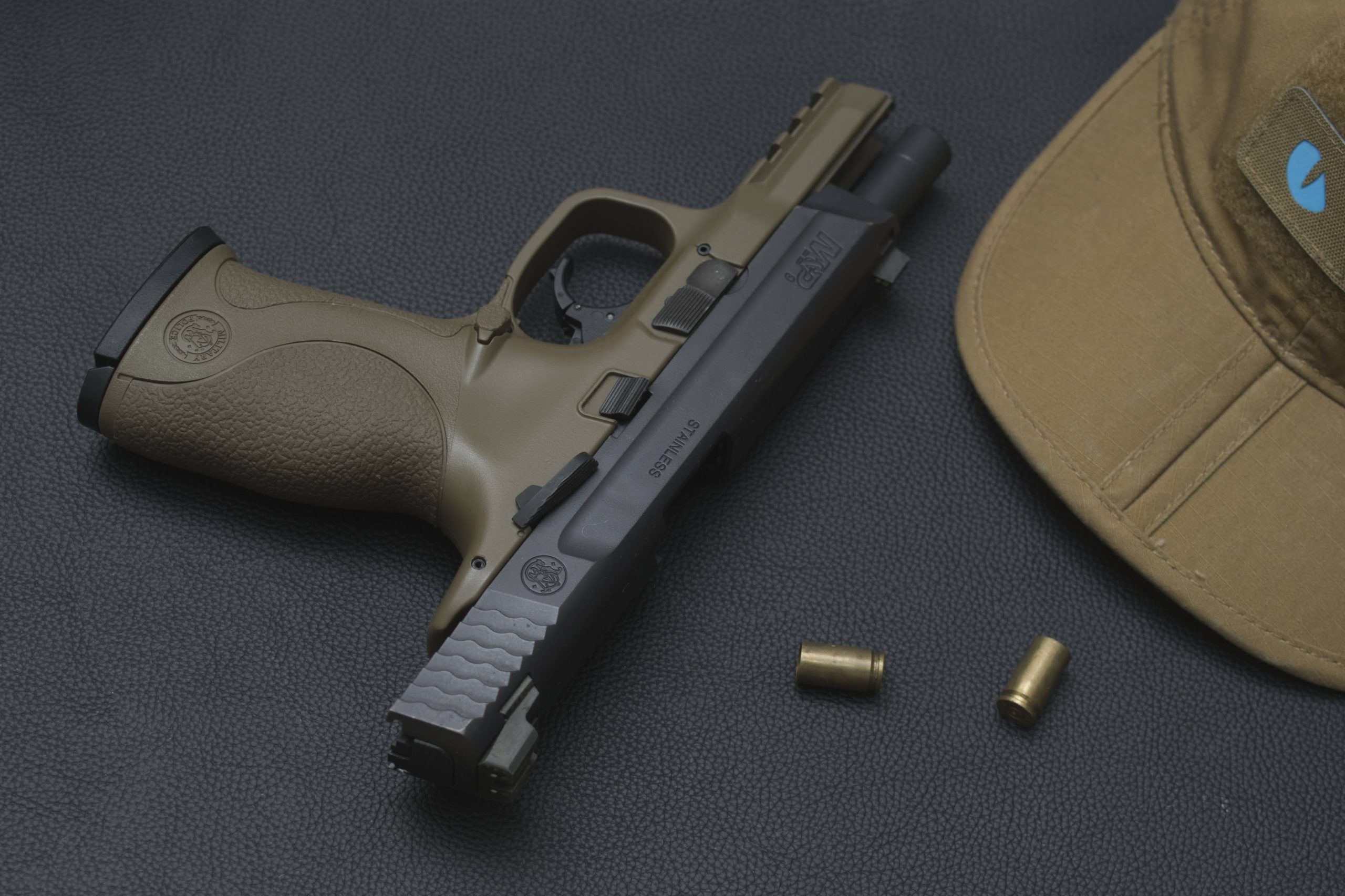 東京マルイ M&P9 Vカスタムにガーダー製 軽量アルミブリーチとポリマー