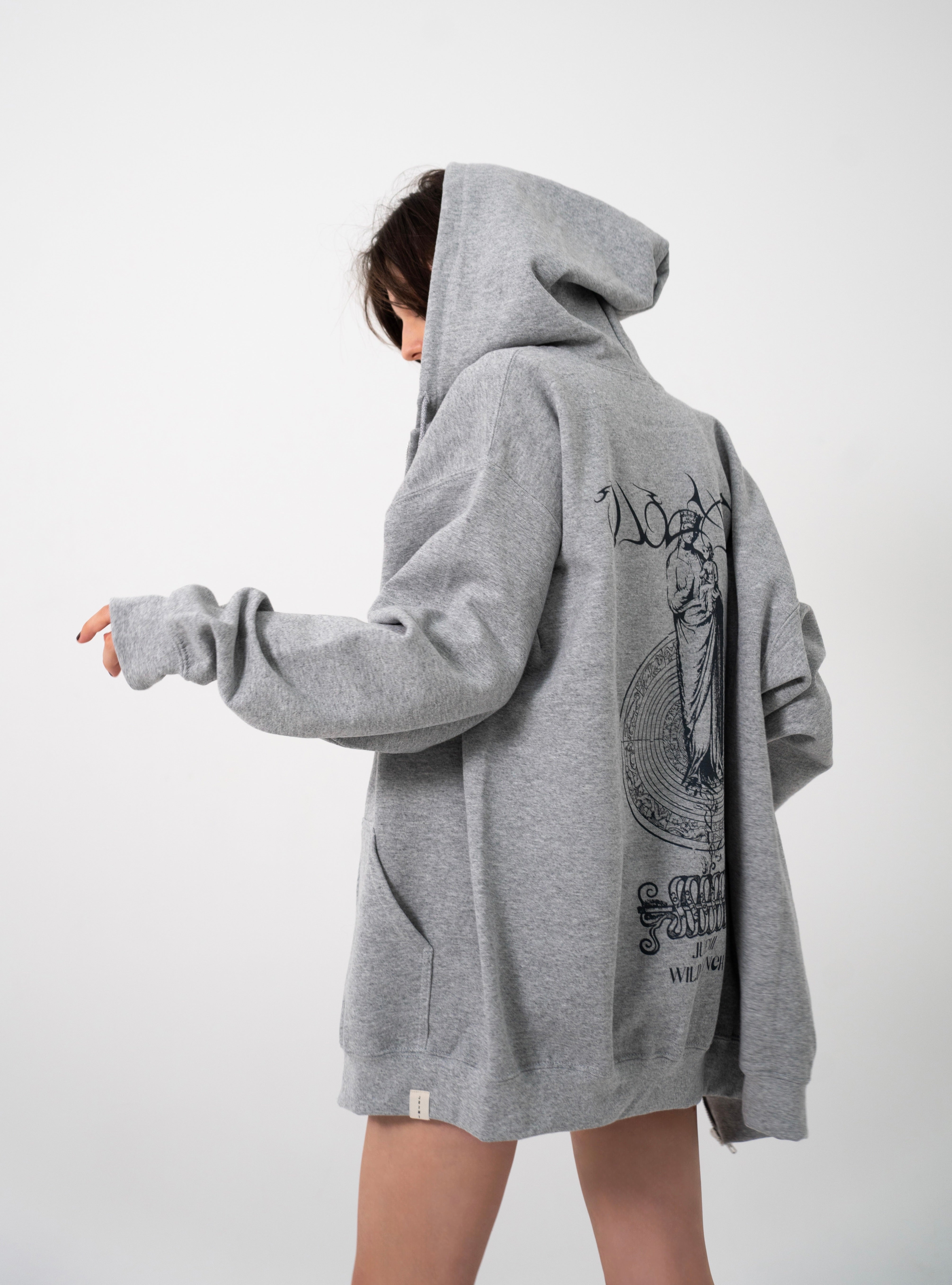 Saint Mary Zip-up Hoodie – JUEMI