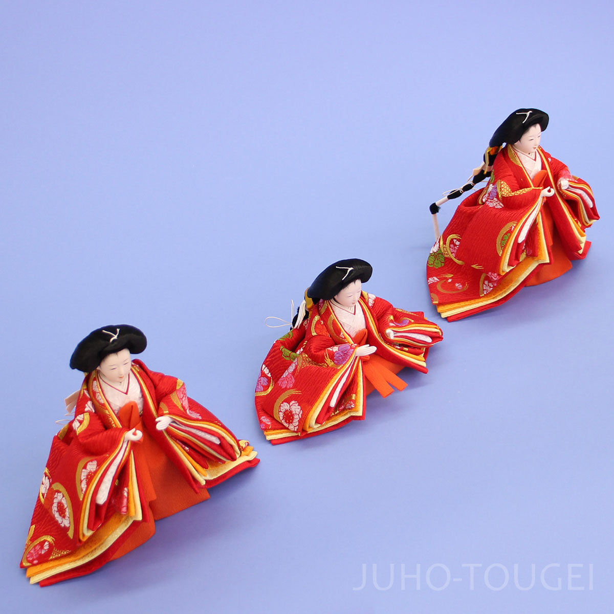 雛人形 三人官女単品販売 – 寿鳳人形の東芸