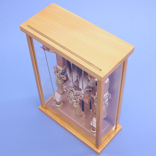 破魔弓アクリル額入り 高さ33cm 創 （桧） – 寿鳳人形の東芸