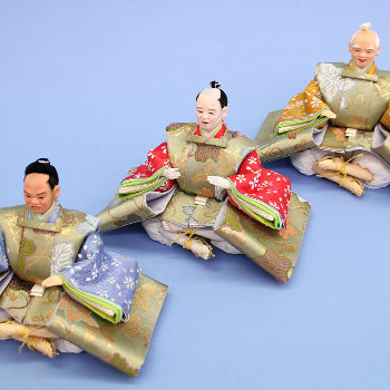 雛人形衣装着：五人囃子、随身、三人仕丁の単品販売 – 寿鳳人形の東芸