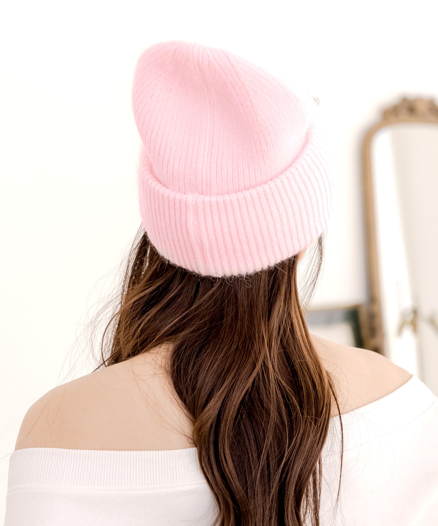 ビジュー付きニットキャップ JB24678 | レディースファッション通販