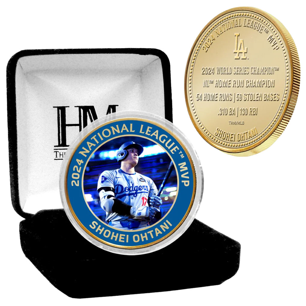 大谷翔平 2024 ナショナルリーグ MVP 受賞 記念コイン Shohei Ohtani