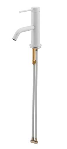 183-290-W｜カクダイ洗面用蛇口 VARUNA[台][シングルレバー混合水栓]