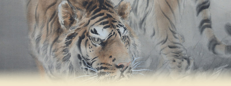 永田春水 秋聲小禽 | 掛軸(掛け軸)販売／表装ご依頼は掛軸いっぷく掛軸